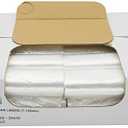TYPLASTICS Trash Can Liner - Wholesale 1000 Count Garbage Bags on Perforated Roll 7-10 Gallon Multipurpose for Office Bathrooms Business Home Commercial and Industrial Needs 24" x 24"