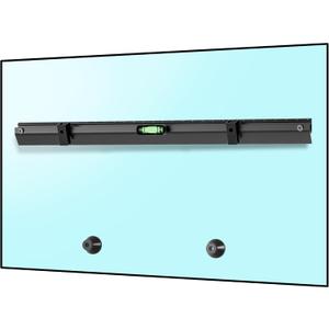 No Stud TV Wall Mount Bracket for 32-75 inch TVs, Sturdy No Drill Drywall TV Mount Up to 150 Lbs, Slim Studless TVs Wall Mount with Max Vesa 600x400mm - Easy Install with Bubble Level 