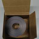 Colarr Double Sided Magnetic Fireplace Draft Stopper 3" x 10' Magnetic Roll Tape Strips 60 Mil Vent Covers Prevent Cold Air and Heat Loss for Screen Indoor Chimney DIY Crafts with Cutting Line