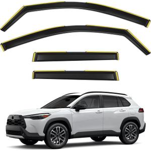 in-Channel Rain Guards Fit for Toyota Corolla Cross 2022-2026