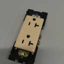 Leviton Renu Self-Test Tamper-Resistant GFCI Outlet, 20-Amp, RGF20-TC, Toasted Coconut