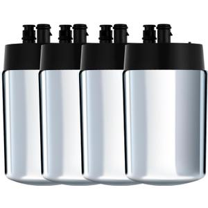 4 Pack Faucets Filters CartridgeReplacement for Brita Faucet Filter,Water Filter Compatible with Brita Faucet Filtration Systems- Chrome