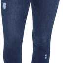 SPANX Women's Ankle Skinny Jeans, Medium Wash, Small (Blue, S)