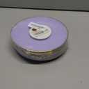 PLASTICPRO 30 Pack Disposable Plastic Plates Heavyweight Granite Look Elegant 7 inch Dinner Plates Purple with Gold Rim