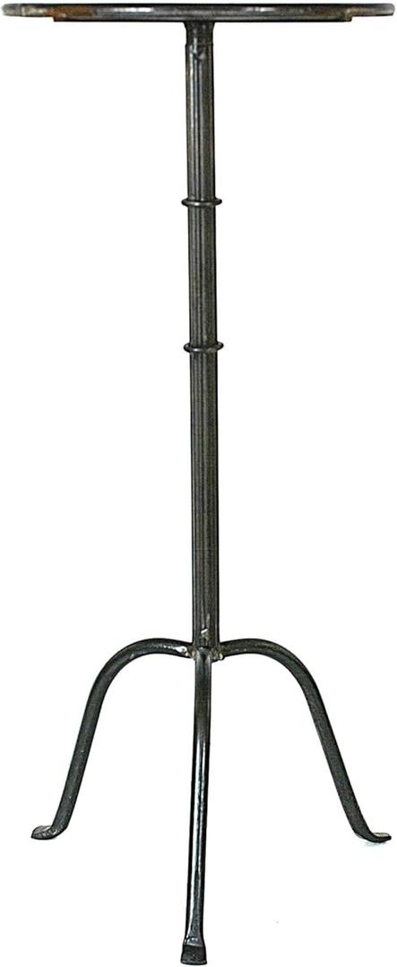 Creative Co-Op Metal Martini Table (Black)