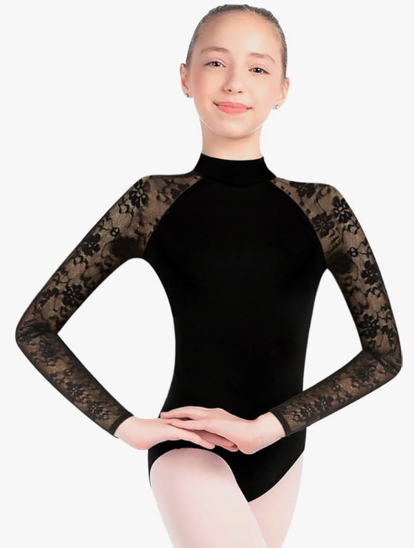 Molldan Dance Leotard Crisscross Straps Back,Toddlers Ballet Top,Kids Gymnastics dancewear 14-16Y 3XL