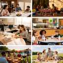 SUNGIVEN Freeze-Dried Fruit Party with 10+ Fruits, Mixed Fruits Variety Pack of 5 Bag, 7.06 oz, Health Snack, Fruit Crisps, Freeze Dried Apple Strawberry Berries Lemon Coconut Fig Mango Pineapple, No Sugar Added, Made with 100% Fruit