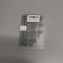 800pcs Stainless Steel Precision Bearing Balls Assortment Kit, 1-8mm, 12 Sizes, Metric Mixing Balls for Bicycle, RC Models, Slingshots, Crafts