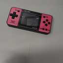 Handheld Game for Kids -Preloaded 220 Retro Video Games, Portable Gaming Player with Rechargeable Battery 3.0" LCD Screen, Mini Arcade Electronic Toy Gifts for Boys Girls (Black+Pink)