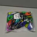 Hiboom 30 Pcs Dog Training Clicker Bulk Colorful Pet Training Clicker Cat Animal Trainer Clicker with Wrist Strap for Pet Dog Cat Horse Bird Behavioral Trainer Accessories (30 Color)