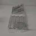 JTLB 4 Tier Seasoning Rack Organizer Iron Wire Expandable Seasoning Organizer Kitchen Counter Shelves