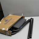 50" Lx32 Wx8 H Cooling Elevated Dog Bed for Large Dogs with Non-Slip Floor Protectors & Breathable Mesh, Raised Indoor & Outdoor Dog Cot Pet Hammock, Grey