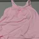 ROSEWE Modest Tankini Swimsuits for Women, Two Piece Athletic Womens Bathing Suits Blouson Tank Tops with Board Shorts Pink XL