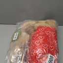 Teddy Bears Bulk 5 Packs 13.5 Inches Small Stuffed Bears Pack for Christmas Valentines Baby Shower Party Decorations Centerpieces Favors Light Brown