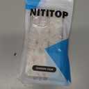 NITITOP Compatible with iPhone 14 Pro Max Case Cute Flower Floral Shell Textures for Girls Women Soft TPU Slim Hard Back with Lens Protective Phone Cover - Tulip Pack of 2