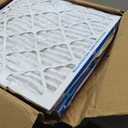 Aerostar 20x21x1 MERV 11 Pleated Air Filter, AC Furnace Air Filter, Pack of 6 (Actual Size: 19 7/8" x 20 7/8" x 3/4")