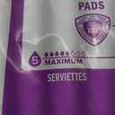 Poise Incontinence & Postpartum Pads for Bladder Leaks, 5 Drop Maximum Absorbency, Regular Length, 96 Count