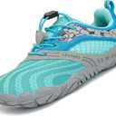 SAGUARO Kids' Barefoot Shoes Boys Girls Quick Dry Aqua Athletic Sneakers Lightweight Sport Footwear Toddler Water Shoes