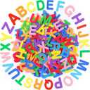 1312 PCS Letter Stickers, Foam Letter Stickers, Self Adhesive ABC Alphabet Sticker, Foam Sticker for Kids Crafts, Stick On Letters for School Project DIY Craft Supplies Party Decorations(Rich Colors)