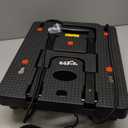 Folding Hand Truck Lightweight Hand Truck Dolly Foldable,Luggage cart with 4 Rotate Wheels, Utility Cart with Adjustable Handle,Collapsible Dolly for Moving