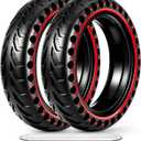 2-Pack 50/75-6.1 Scooter Tire Tubeless, Upgrade Your Scooter with 8.5x2.0 Airless TIres, Puncture-proof, 8 1/2 x2 Replacement Tyre Compatible with Gotrax GXL V2/XR/APEX, Hiboy S2