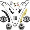 3.5 Ecoboost Timing Chain Kit With Vvt Cam Phaser AT4Z6K297B Fits 2011-2013 Ford F150 Flex Taurus Fusion 3.5L 3.7L, Mercury Milan,Lincoln Mkx Mkz Zephyr,OE# AT4Z6L266B