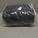 H.VERSAILTEX Velvet 4 Piece High Stretch Sofa Slipcover Cover Furniture Protector Form Fit Thick Velvet Extra Large Sofa Cover for 3 Cushion Couch Width Up to 105 Inch(XL Sofa, Jet Black)