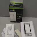 Leviton Decora Smart Dimmer Switch, Wi-Fi 2nd Gen, Neutral Wire Required, Works with Matter, My Leviton, Alexa, Google Assistant, Apple Home/Siri & Wired or Wire-Free 3-Way, D26HD-1RW, White