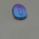 seenda Wireless Mouse, Rechargeable Light Up Mouse for Laptop, Small Cordless Mice with Quiet Click LED Rainbow Lights for PC Computer Kids Chromebook Windows Mac, Gradient Pink