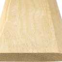 Wonderjune Door Transition Strip Wood Threshold Transition Unfinished Solid Red Oak Interior Threshold Doorways Reducer Threshold(36 x 5 x 0.63 Inches)