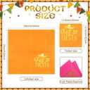 Baderke 100 Pcs Fiesta Napkins, 2 Ply Disposable Themed Napkins, Wood Pulp, 5 Colors