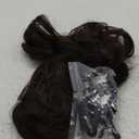 Clip in Hair Extensions, 6 PCS Natural & Soft Hair & Blends Well Hair Extensions, Dark Brown Long Wavy Hairpieces(20inch, 6pcs, Dark Brown)
