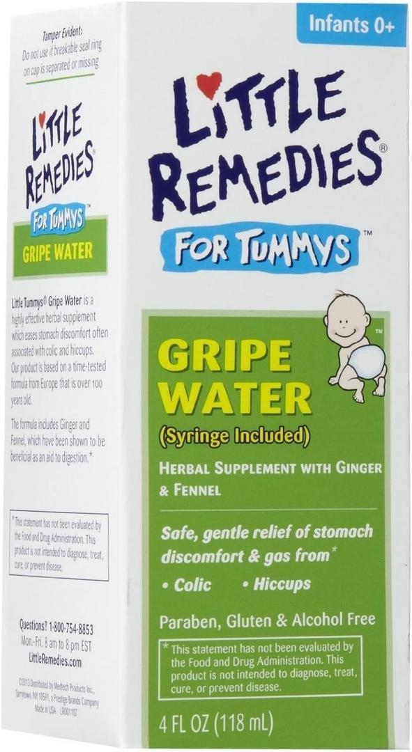 Little Remedies Tummy Gripe Water 4oz , 6 Pack