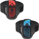 FANPL [2 Pack] Leg Strap for Nintendo Switch Sports Game Accessories/Ring Fit Adventure, Adjustable Elastic breathable Leg band for Switch & OLED Model Joy cons, Suitable for adults or children