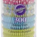 Wilton 300/Pack Baking Cups, Pastel, Standard (Multicolor)