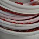 Flexible Trim Caulk Strip Wall Moulding Trim, 1 in x16 Ft Peel and Stick Trim for Wall Corner Deco, Ceiling, Backsplash Tile Edge, Countertops, Baseboard, Floor(White)