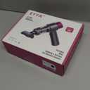 EYYA Handheld Cordless Car Vacuum Cleaner, 4-in-1 Portable Mini Car Vacuum Cleaner, 15000PA High Power & Air Duster with LED Light for Home Office (Grey Pink)