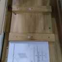 Garvee 24" Fluted Bathroom Vanity with Sink, Farmhouse Freestanding Bathroom Sink Cabinet with 2 Drawers & 1 Flip-Down Drawer, Easy Assembly & Cleaning, Natural Oak