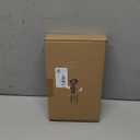 Dingion 4 Pcs Christmas Mrs Claus Costume for Women Old Lady Hat Wig Glasses and Hair Net for Claus Costume Cosplay Party