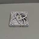 Lian Li UNI Fan SL Wireless 120mm ARGB Fan - Single Pack - 2.4 GHz Wireless Signal for RGB & Fans Control - Daisy-Chain Design - Controller NOT Included & Required - White (12SL1W1W)