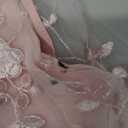 YALLET 4T 5T Holiday Girls Dresses Halter Neck Sleeveless Pageant Gown Embroidery Tulle Girls Party Dress for Valentine's Day Easter Wedding Party Homecoming Birthday Special Occasion(Pink,4-5T)