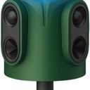 2026 Upgraded Solar Ultrasonic Animal Repeller, 360 Motion Detection with Top LED Flashing Light, Waterproof Design for Outdoor Garden, Farm, Yard Protection Against Deer, Cats, Dogs, Raccoons