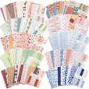 500 Sheets Vintage DIY Scrapbook Paper Supplies Aesthetic Paper Supplies Decorative Paper Material for DIY Scrapbooks Journal Photo Album Crafts (Classic Style,3.35 x 2.17 Inches)