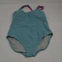 Speedo Women's Swimsuit One Piece Contrast Binding High Cut (Porcelain, Size 10)