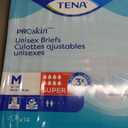 TENA ProSkin Unisex Super Briefs, Adult Incontinence Diapers with Tabs, Bladder Leaks control, Super Absorbency, Medium, 56 Count