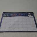 2026-2027 Desk Calendar - 2026-2027 Calendar Runs from January 2026 to June 2027, 18 Months Large 17" x 12" Desktop/Wall Monthly Calendar for Home, School or Office - Theme Pattern