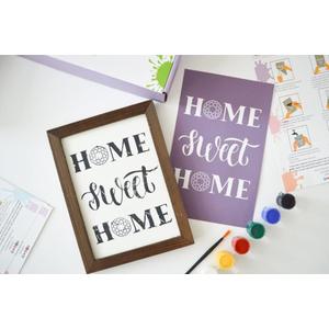 Silk Screen Stencils for Home Decor, Wood, Fabrics, Polymer Clay, 1 PC Reusable Silkscreen Print Each 8 in x 5 in (Bundle-6)