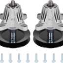 918-06978 618-06978 Spindle Assembly Fit for Cub Cadet/MTD/Troy Bilt 54 Inch Mower Deck ZT1-54 ZT2-54 RZT-L54 RZT-S54 XT1-ST54 XT1-GT54 XT2-GX54 TB2454, Fit for Craftsman T8400 G8400 Z6660 2 Pack