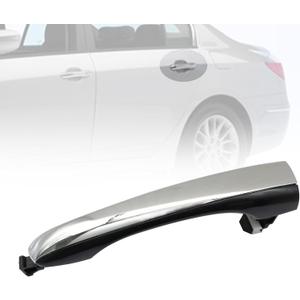 Chrome Rear Left Side Exterior Door Handle 82651-3M000, 826513M000, Fit for Hyundai Genesis Sedan 3.8L 4.6L 2009-2014