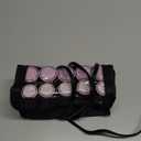 Remington Compact Ceramic Dual Voltage Hot Rollers for Long and Short Hair, Hair Setters, Hair Curlers, 1-1 " Purple/Black, 10 Piece Set